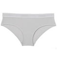 thumbnail image 3 of Calvin Klein Women's Hipster Underwear, 3-pack US, Alpha, Medium, Regular, Regular, Multi Blue, 3 of 4