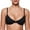 Black, variant on Women's Inbarely Plus Balconette Bra Lightly Padded Underwire Sexy Tshirt Demi Bras Supportive