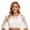 W10-White, variant on Rhuody Going Out Tops For Women Short Sleeve Oktoberfest Crop Top Round Neck Regular Fit Solid Color Casual Tops Casual Women'S Clothing Black
