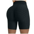 thumbnail image 2 of AKEGAMN Fitness High Waist Biker Yoga Shorts, Black L, Size S-2XL, 2 of 5