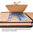thumbnail image 5 of 1500 Pieces Jigsaw Puzzle Board, Portable Puzzle Board, Jigsaw Puzzle Table Board, Puzzle Keeper Puzzle Caddy with Sorting Trays & Detachable Board,Non-Slip Surface, 5 of 6