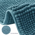 thumbnail image 6 of Bathroom Rugs Chenille Bath Rug Soft Short Plush Bath Mat Soft Shower Mat Water Absorbent Shower Mat Quick Dry Machine Washable(Stone Blue,16" x 24"), 6 of 7