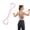 Pink, variant on Figure 8 Resistance Bands with Handles, 2026 New Silicone Exercise Bands for Women Men, 20 lb Tension Rope for Working Out, Arm, Back, Shoulder