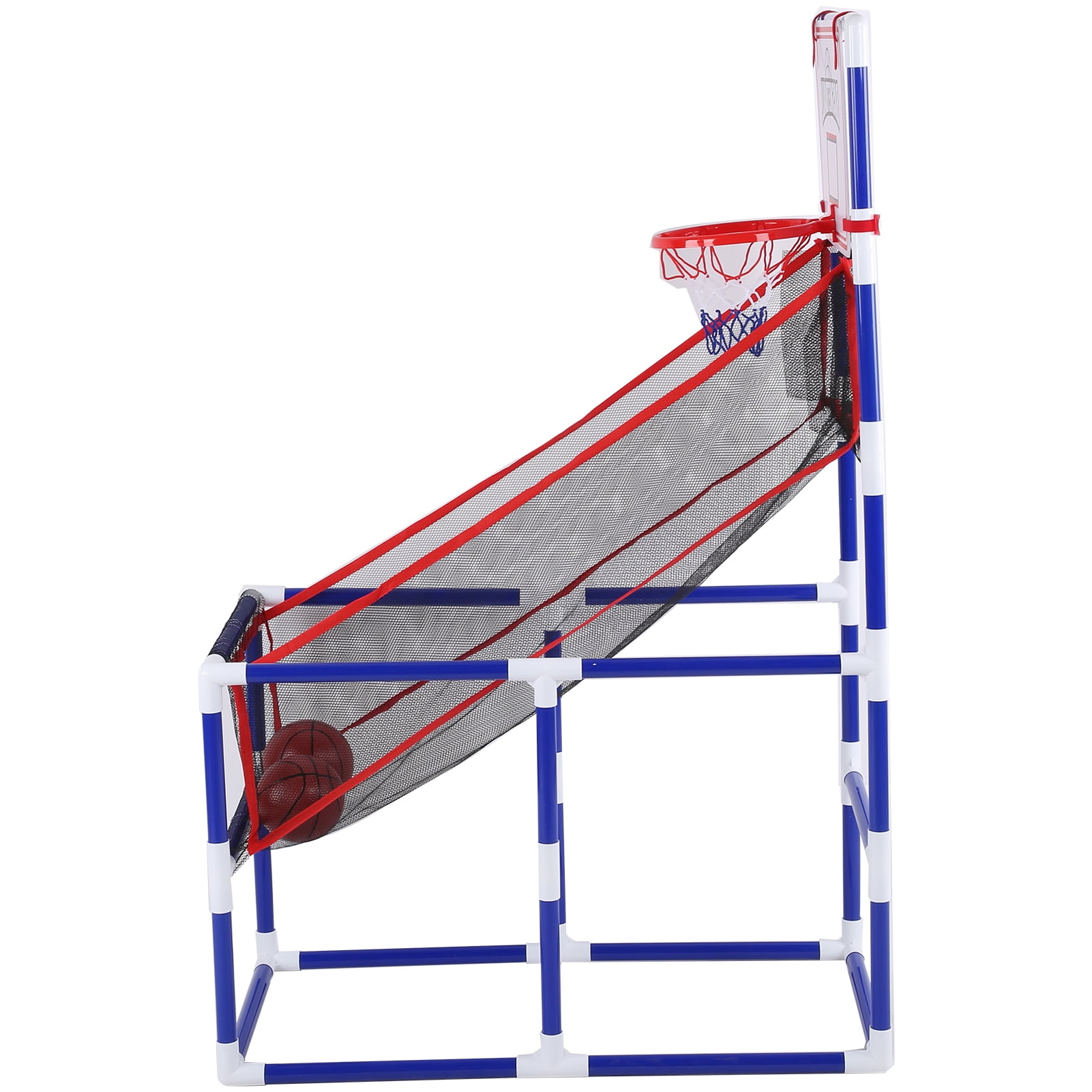 Basketball Hoop Game, Easy To Assemble Plastic Material Indoor