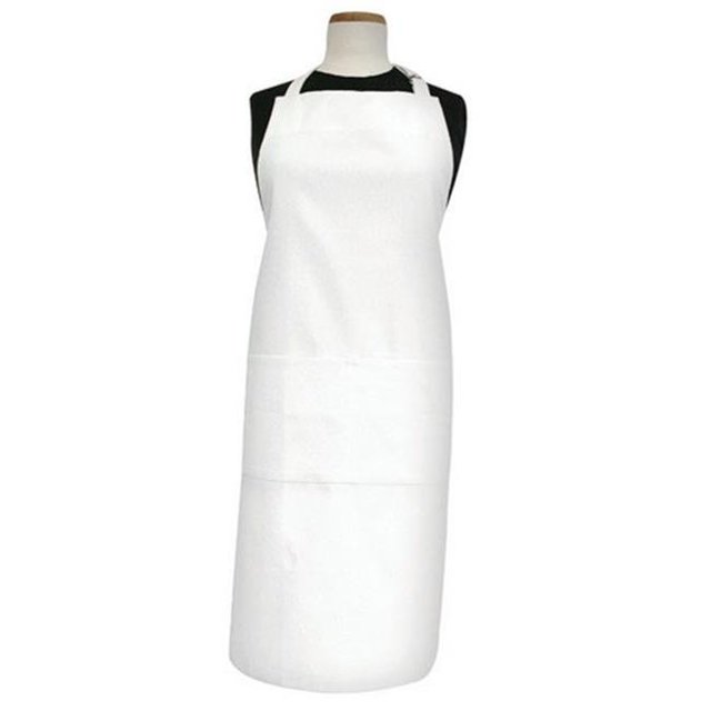 Kitchen Basics 70413 Tablier de Cuisine John Ritzenthaler 34 x 34 Po - Blanc - Lot de 3
