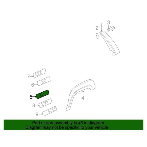 GM 15925505 Plate Asm-Body Si Na