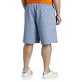 thumbnail image 2 of Harbor Bay by DXL Men's Big and Tall Elastic-Waist Shorts Country Blue 2XL, 2 of 4