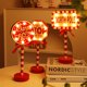thumbnail image 4 of Luces LED navideñas Injueey decoradas con ABS para fiestas sombrero de navidad, 4 of 6