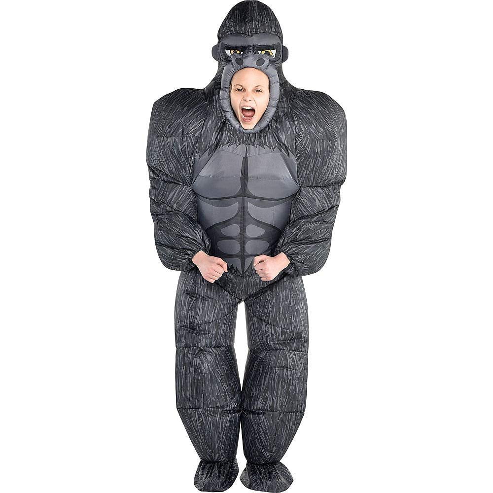 Kids Inflatable Gorilla Costume Black