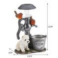 thumbnail image 1 of Energía Solar gato perro conejo luz Solar luminosa decoración de jardín para interior al aire libre, 1 of 7