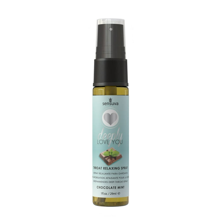 Sensuva Deeply Love You Throat Numbing Spray, Chocolate Mint