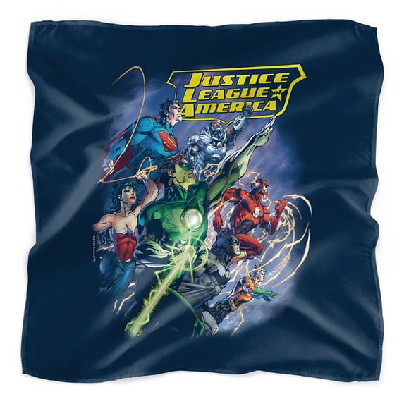 Justice League Onward Bandana (21 in x 21 in)