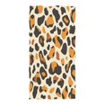 thumbnail image 3 of Ryvnso Leopard Print Oversized Beach Towel Microfiber Bath Blankets Swimming Fitness 37" x 74", 3 of 5