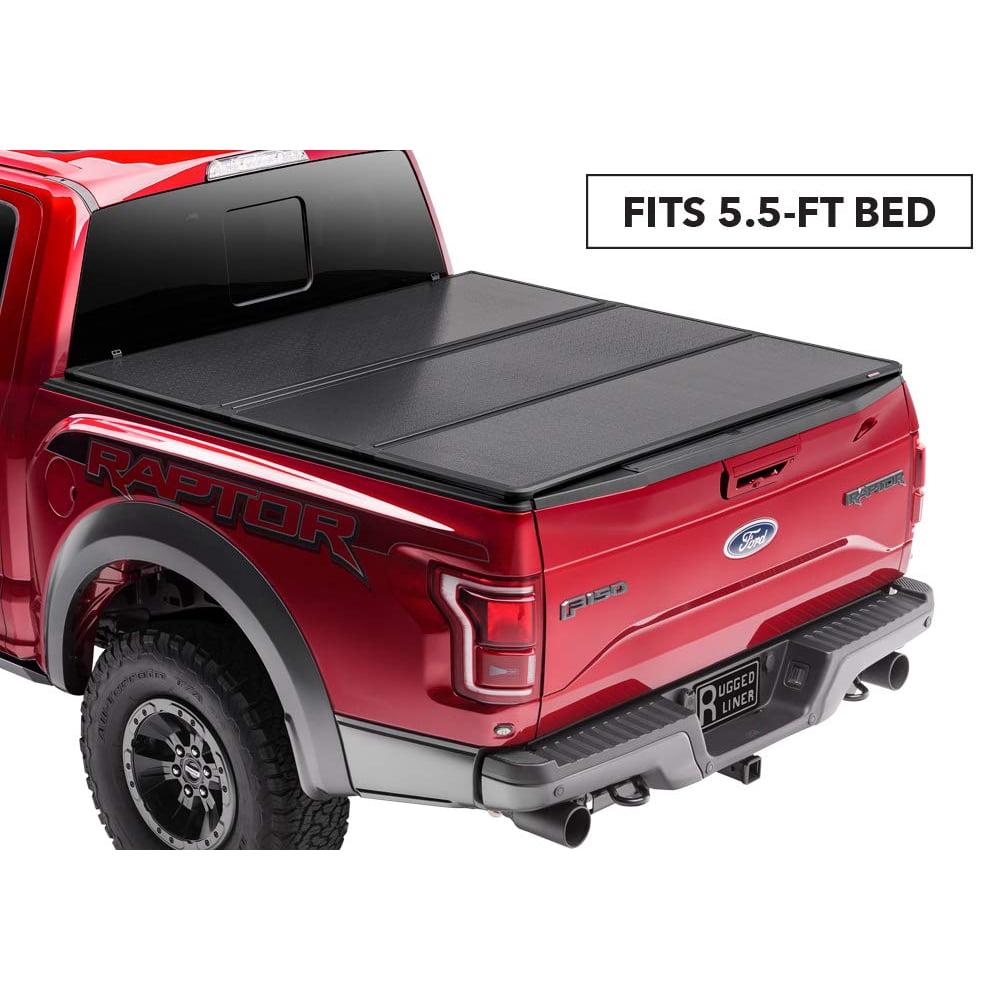 Rugged Liner HCD5519 5.5 Hard Folding Truck Bed Cover