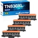 thumbnail image 1 of Mycartridge Cartucho De Tóner Compatible De Repuesto Para Brother Dcp-L2640Dw Tn830Xl Tn830 Tn830 Xl Tn-830 Tn-830Xl Toner 4Pk Uso Para Impresora Hl-L2460Dw Mfc-L2820Dw Hl-L2405W Hl-L2480Dw, 1 of 9