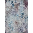 thumbnail image 2 of Addison Rugs Chantille Indoor/Outdoor Transitional Floral Blue Washable Rectangle Rug, 8' x 10', 2 of 6