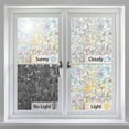 thumbnail image 5 of Sanmadrola 35.4 in x 78.5 in Rainbow Effect Decorative Privacy Window Film, 5 of 8