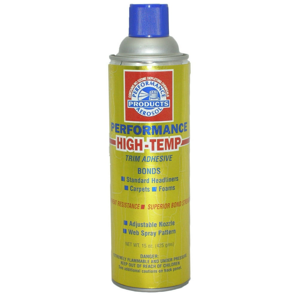 Performance HighTemp Spray Adhesive for Foam Fabric Headliner