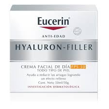 Crema Facial Eucerin Hyaluron-Filler FPS 30 50 ml Tarro