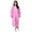 Pink, variant on YUEVE Unisex Outdoor Travel Fashion Adult Raincoat Thick Transparent EVC Raincoat Toddler Raincoats Puppy Raincoat Travel Jacket for Women Rain Coat Toddler Girl Cropped Rain Jacket Women Rain Coat