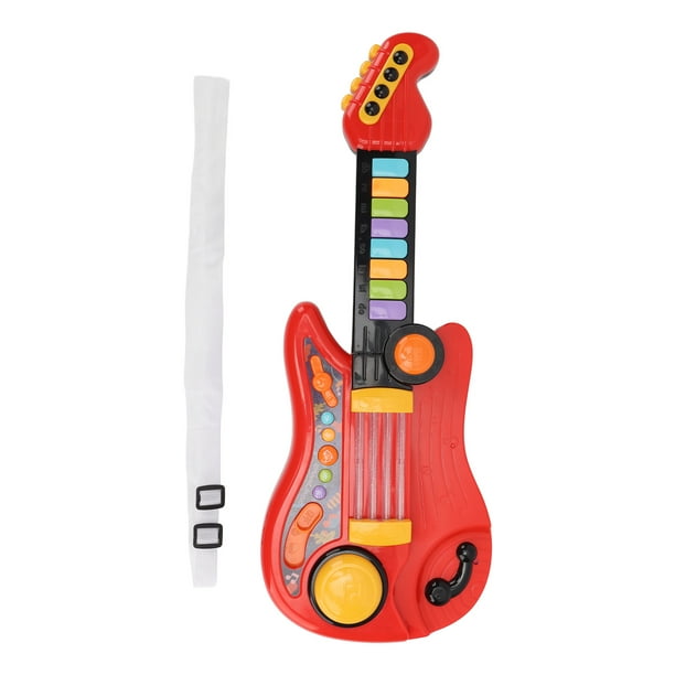 Guitarra para ninos juguete de guitarra electrica juguete de guitarra multifuncional para ninos juguete musical para ninos durabilidad mejorada Walmart en linea