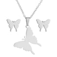 thumbnail image 1 of PVCS Women's Fashion Pendant Earring Set Color Clavicle Necklace Exquisite Earrings, 1 of 3