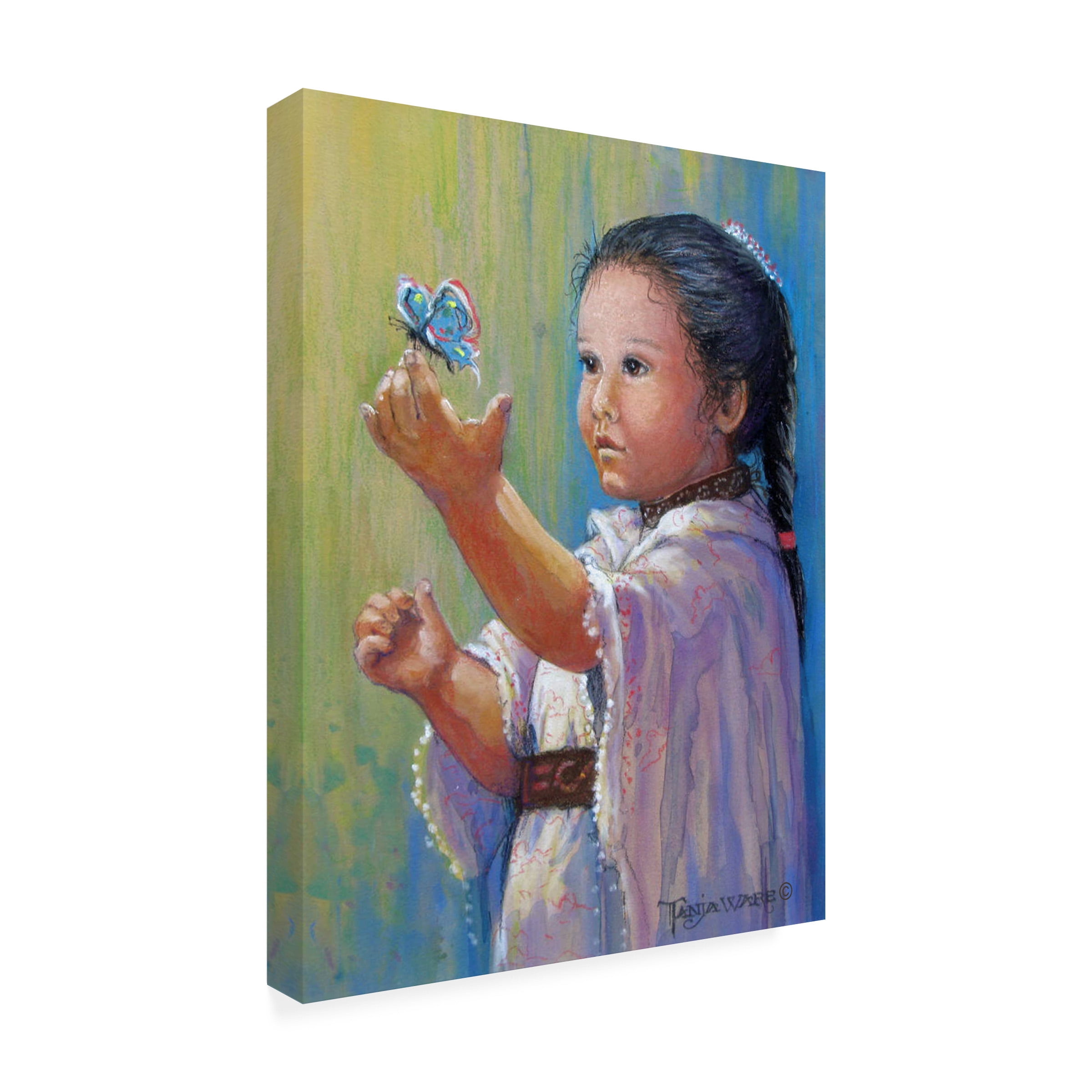 Tanja Ware 'Wonder' Canvas Art