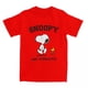 thumbnail image 3 of Camiseta informal de Snoopy y Charlie Brown para hombre y mujer, camiseta de algodón puro con dibujos animados de Peanuts, regalo de cumpleaños, 3 of 5