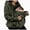 R645-AG, variant on Cat Pouch Hoodie Kitten Puppy Holder Pullover Top Large Pouch Pet Carrier Sweatshirt for Women,Coffee,S