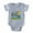 Heather Gray, variant on CafePress - Little Daredevil 1St Birthd - Cute Infant Baby Football Bodysuit