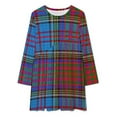 thumbnail image 2 of Anderson Clan Tartan Loose Dress Evening Dress Summer Dresses for Women Luxury Dress Long Sleeved Dress, 2 of 4