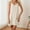 Beige, variant on Women's V Neck Nightgown with Built-in Bra Comfortable Summer Sleep Dress Soft Strap