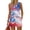 Blue, variant on Matching Sets Women Clothing American Flag Graphic Two Piece Usa Sets Lounge Vacation Beach Airport Travel Outfits