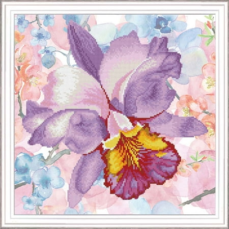 UPC: 4897073246130 | Diamond Dotz® Sparkle Garden Mauve Diamond Painting