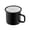 Black, variant on 1Pc 350ml Retro Mugs Cups Tin Metal Camping Outdoor Tea Coffee Hot Pot Cream 8cm