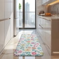 thumbnail image 4 of Pioneer Flower Floral Print Pattern Kitchen Rug Mat,Kitchen Runner Rugs Non Skid Washable,Decorative Kitchen Floor Mats for Kitchen,Sink,Laundry,17"x47.2", 4 of 7