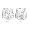 thumbnail image 3 of Rateoe Sea Turtle Printed 2 in 1 Women's Workout Shorts for Athletic Gym Running Shorts with Phone Pockets-Medium, 3 of 7