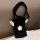 thumbnail image 1 of Bolso de ganchillo para mujer con monedero de flores hecho a mano regalo de encanto suave para amigos Hugtrwg Para estrenar, 1 of 9