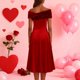 thumbnail image 2 of TaTaai Women's Early Spring Velvet Strapless Dress With Detachable Shawl Soft Elegant Comfortable Dress for Party Dating Wear Gift, 2 of 7