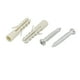 thumbnail image 3 of Soporte de mano ajustable de ABS cromado tono plateado para baño, 3 of 5