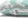 thumbnail image 4 of Turquoise Pet Bed, Flowers Butterflies Leaves Pattern Springtime Romantic Design Nature, Resistant Pad for Dogs and Cats Cushion with Removable Cover, 24" x 39", Turquoise Seafoam Pearl, by Ambesonne, 4 of 4