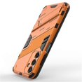 thumbnail image 3 of Compatible For Samsung Galaxy M15 5G Case PC+TPU Drop-proof Phone Cover with Folding Kickstand Orange, 3 of 5