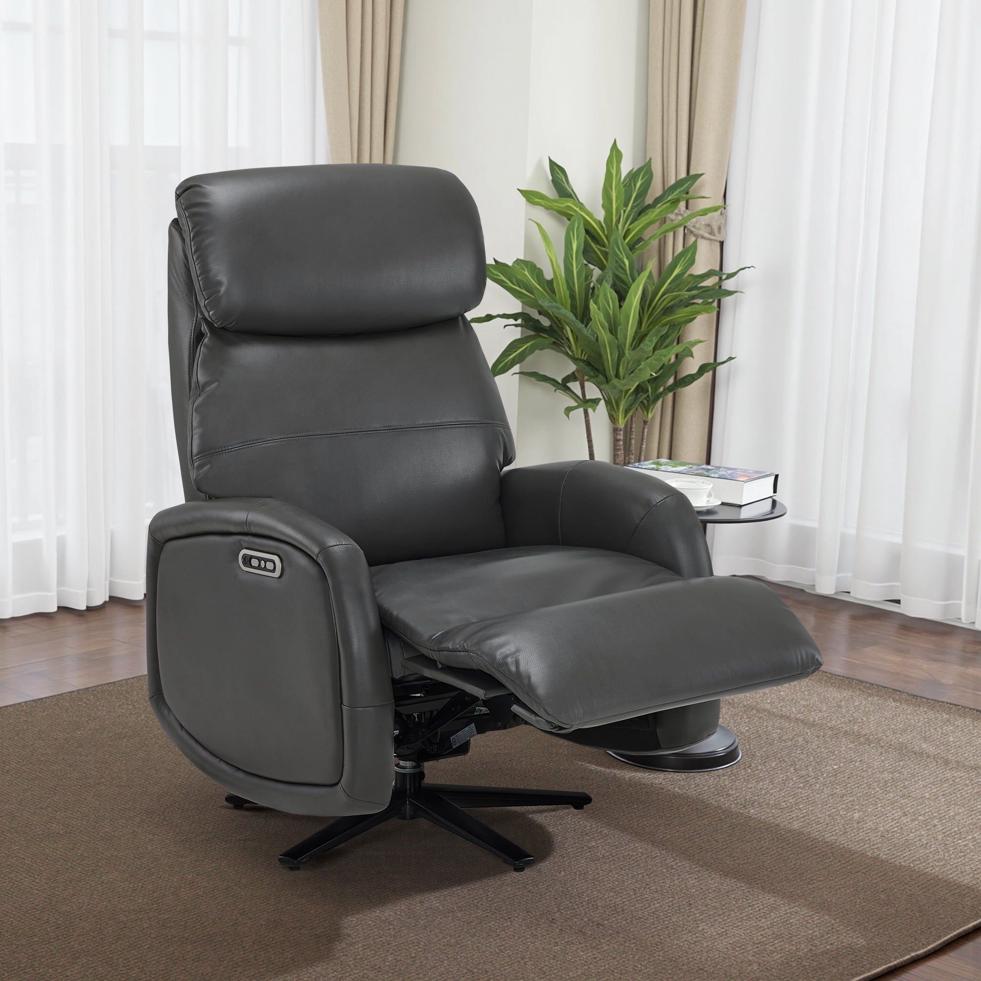 MCombo Dual Motor Power Swivel Recliner Lounge Chair for Living Room & Bedroom