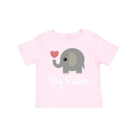 

Inktastic Big Sister Girls Announcement Gift Toddler Toddler Girl T-Shirt
