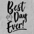 thumbnail image 2 of Men's Minnie Mouse Best Day Ever Logo Graphic Tee Athletic Heather 2X Large, 2 of 5