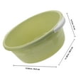 thumbnail image 4 of IFANLANDOR 2Pcs Dish Washing Tub PP Green Square For Family Bathroom Use, 4 of 5