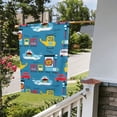 thumbnail image 5 of Easygdp Transportations With Cute Animals Garden Flag Yard Flag Welcome Flag, Double-Sided, Weather Resistant for Outdoor Decor - 28"x40", 5 of 9