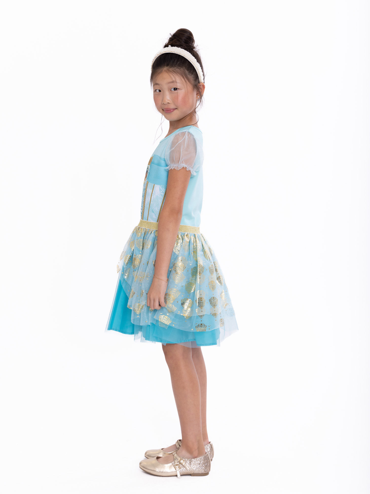 Disney Princess Girls Jasmine Cosplay Dress, Sizes 4-16 - image 3 of 12