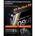 thumbnail image 4 of Protector de Pantalla MRGLAS iPhone 16 Pro 6.3" Privacidad Paquete de 2, 4 of 9