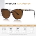 thumbnail image 3 of Lentes de Sol Colrea Trendy Ojo de Gato CL22017 UV400 para Mujeres, 3 of 7
